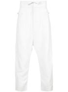 Y / Project Drop-crotch Trousers - White