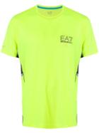 Ea7 Emporio Armani Logo T-shirt - Yellow & Orange