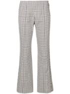 Sonia Rykiel Checked Cigarette Trousers - Nude & Neutrals
