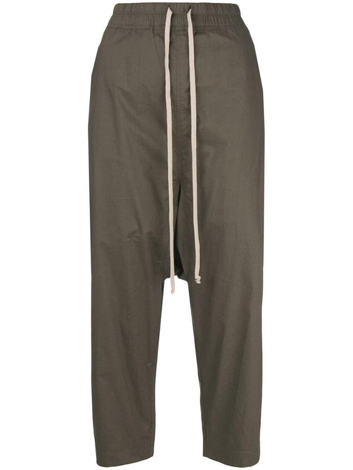 Rick Owens Drkshdw Elasticated Waist Track Pants - Grey