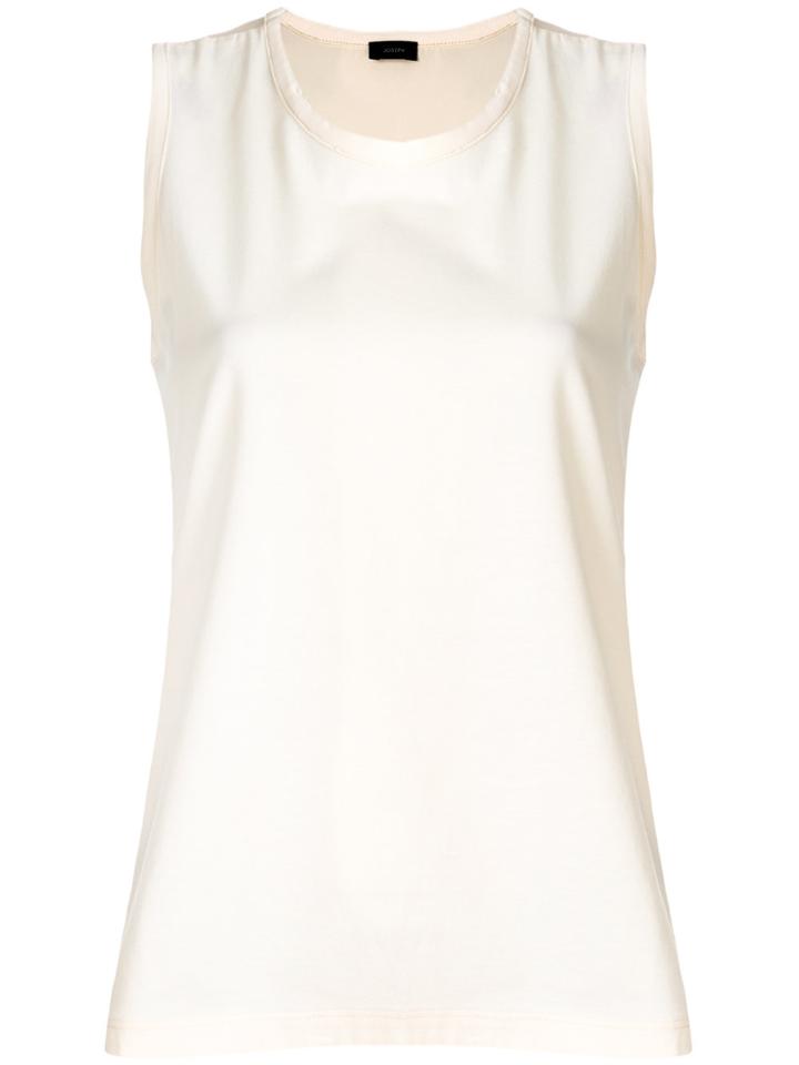 Joseph Satin Back Vest Top - Nude & Neutrals