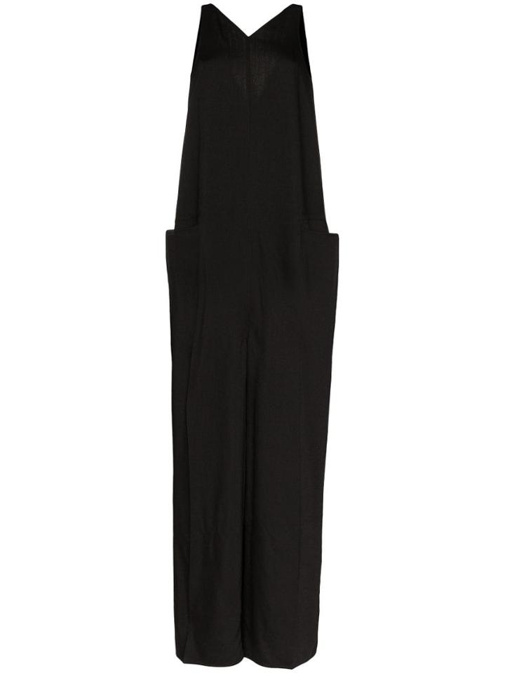 Rick Owens Oversized Sleeveless Jumpsuit - Black