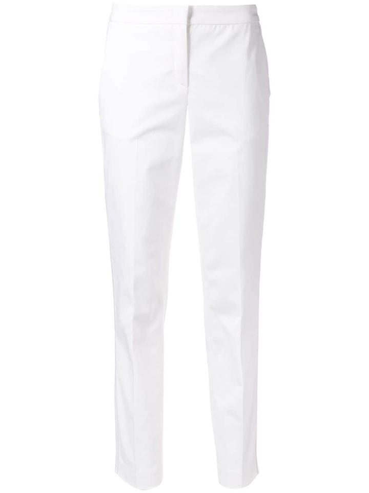 Fabiana Filippi Tailored Cropped Trousers - White