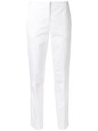 Fabiana Filippi Tailored Cropped Trousers - White