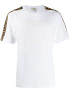 Fendi Monogram Sleeve T-shirt - White