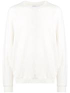 Sunspel Crewneck Sweatshirt - White