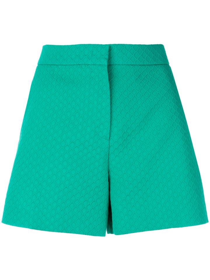 Emilio Pucci Tailored High-waisted Shorts - Green