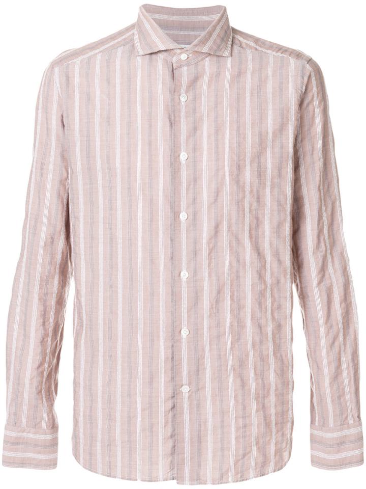 Bagutta Siena Shirt - Nude & Neutrals