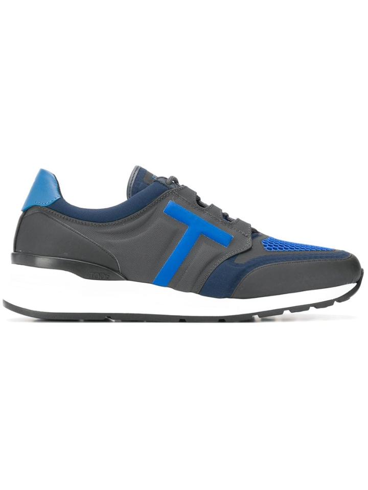 Tod's Side T Sneakers - Black