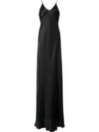 Alix 'allen' Slip Dress, Women's, Size: Medium, Black, Silk