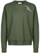 Ih Nom Uh Nit Logo Print Sweatshirt - Green