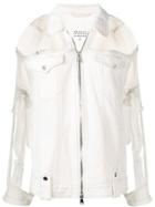 Maison Margiela Deconstructed Denim Jacket - White