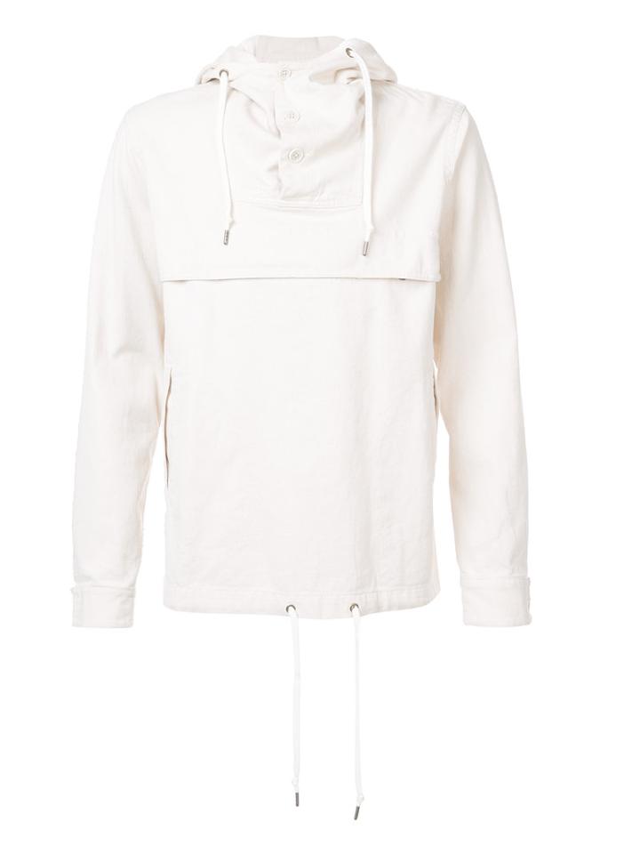 321 - Layered Hoodie - Men - Cotton - L, White, Cotton