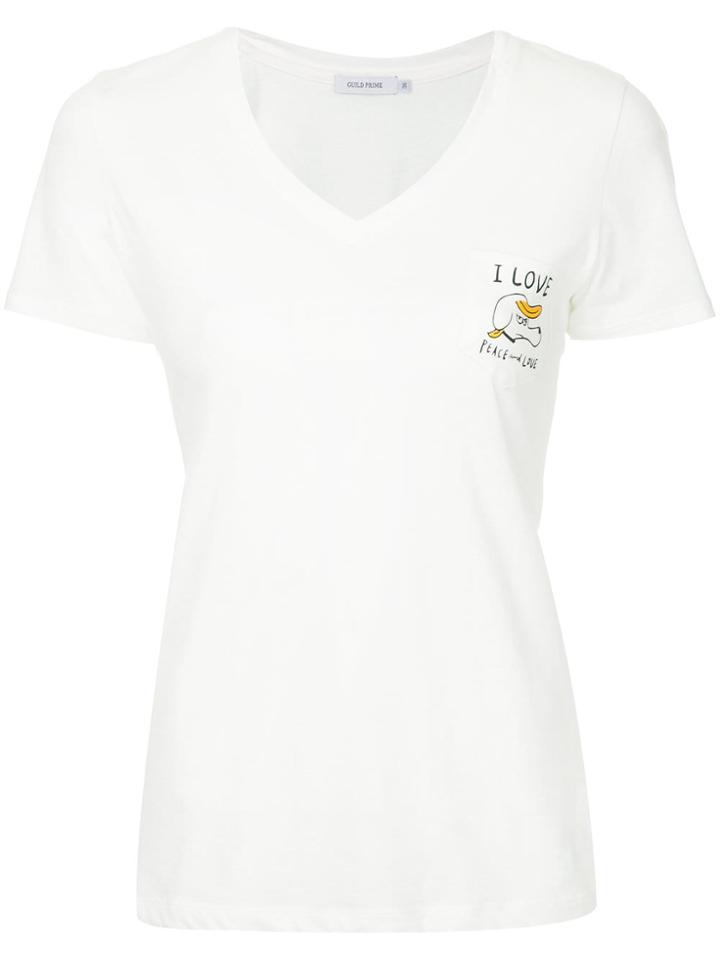 Guild Prime Logo Patch T-shirt - White