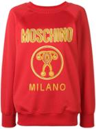 Moschino Embroidered Logo Sweatshirt