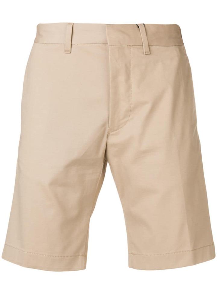 Tommy Hilfiger Tommy X Lewis Side Stripe Chino Shorts - Neutrals