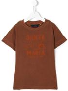 The Animal Observatory Santa Maria Print T-shirt, Size: 6 Yrs, Brown