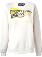 Enfants Riches Deprimes Front Logo Print Sweater