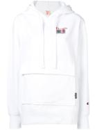 Champion Patch Pocket Hoodie - White