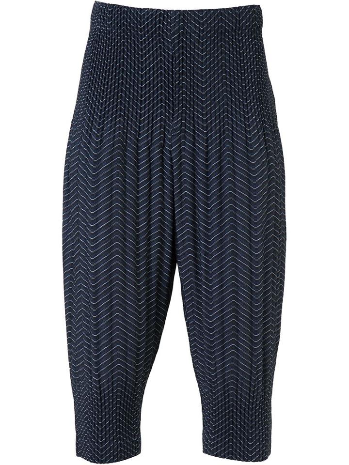 Homme Plissé Issey Miyake Cropped Jogging Pants