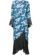 Rixo London Diana Tunic Dress - Blue