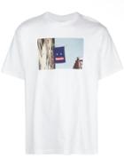 Supreme Banner Print T-shirt - White