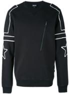 Just Cavalli Contrast Sweatshirt - Black