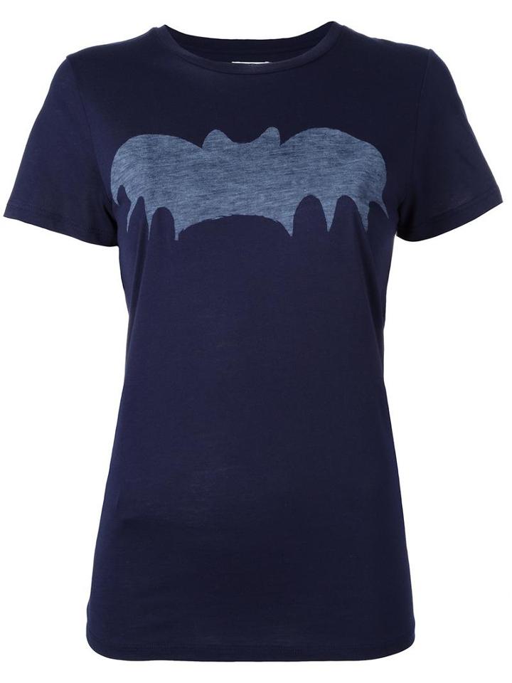 Zoe Karssen Batman T-shirt, Women's, Size: Large, Blue, Cotton/modal