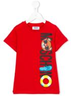 Moschino Kids - Logo Print T-shirt - Kids - Cotton - 6 Yrs, Boy's, Red