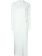 Helmut Lang Mandarin Collar Tunic Dress