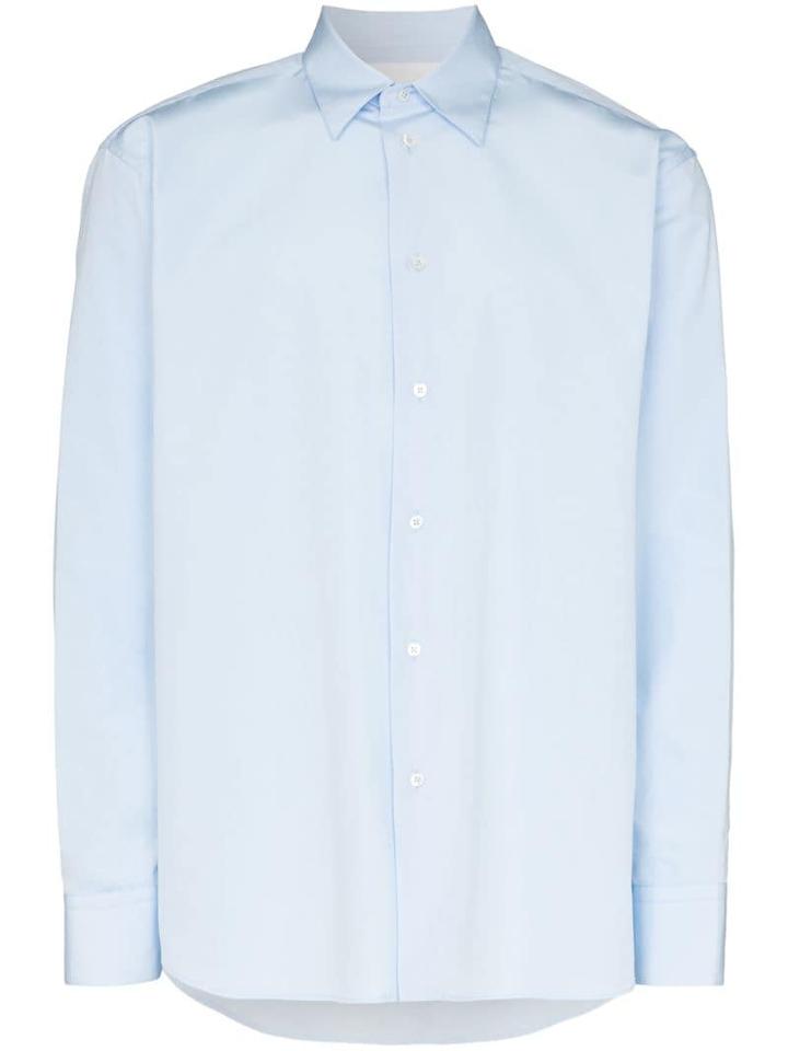 Jil Sander Classic Long-sleeve Shirt - Blue