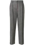 Giorgio Armani Loose Fit Tailored Trousers - Grey