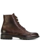 Doucal's Lace-up Boots - Brown