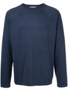 Jac+ Jack Loose Fit Sweater - Blue
