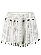 Dodo Bar Or Inga Mini Skirt - White