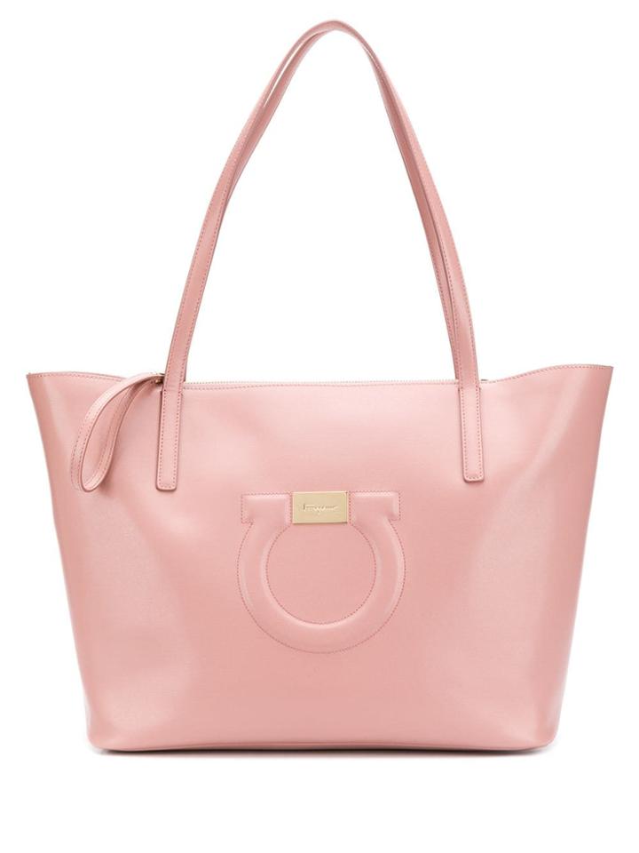 Salvatore Ferragamo Gancino Tote Bag - Pink