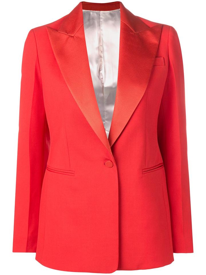 Joseph Tuxedo Jacket - Red