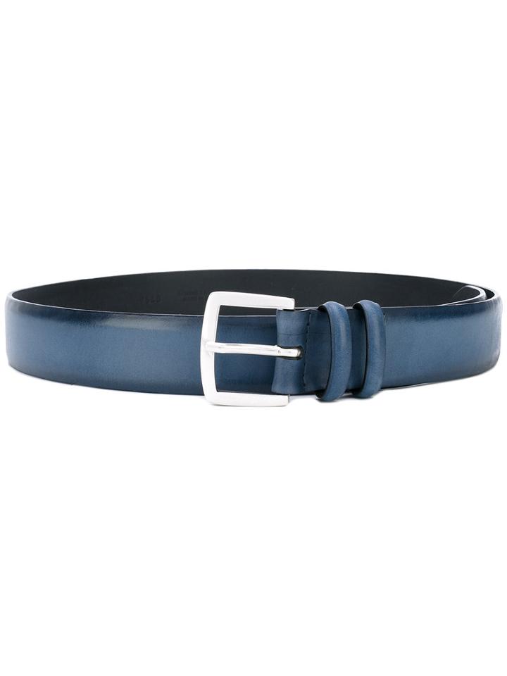 Orciani - Classic Belt - Men - Leather - 85, Blue, Leather