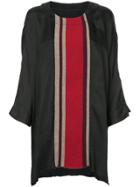 Uma Wang Striped Blouse - Black