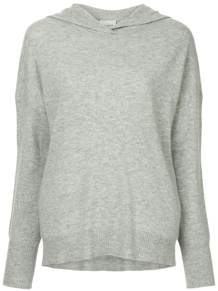 Le Kasha Cashmere Hoodie - Grey