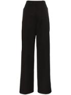 Prada Cotton High Waist Trousers - Black