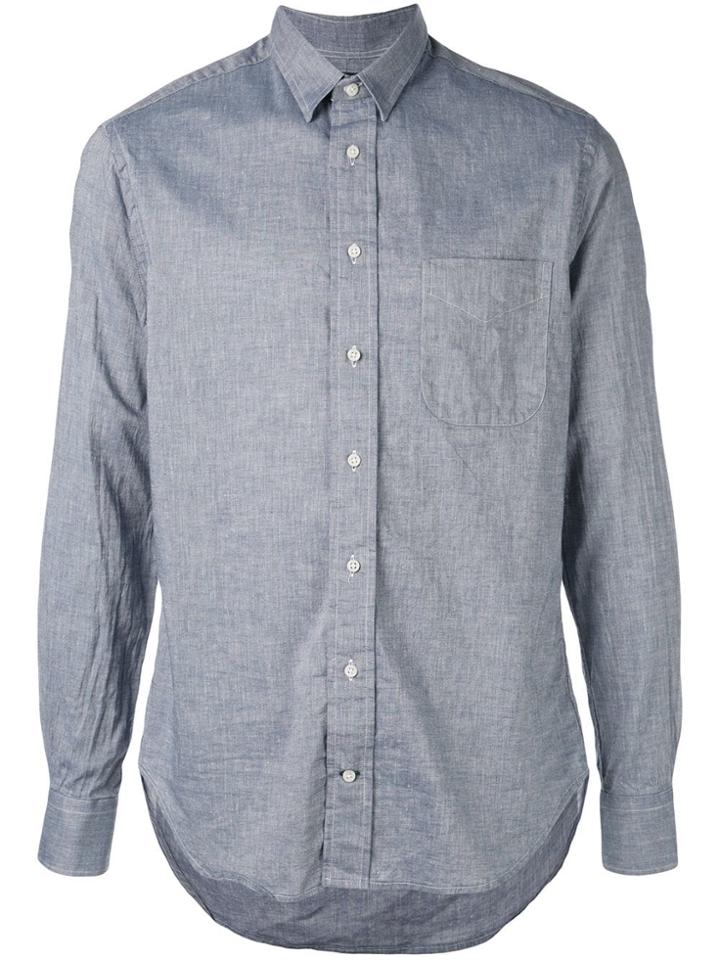 Gitman Vintage Chest Pocket Shirt - Blue