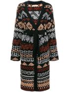 Oneonone Loose Cardi-coat - Black