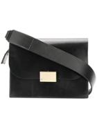 Ally Capellino Flap Shoulder Bag - Black