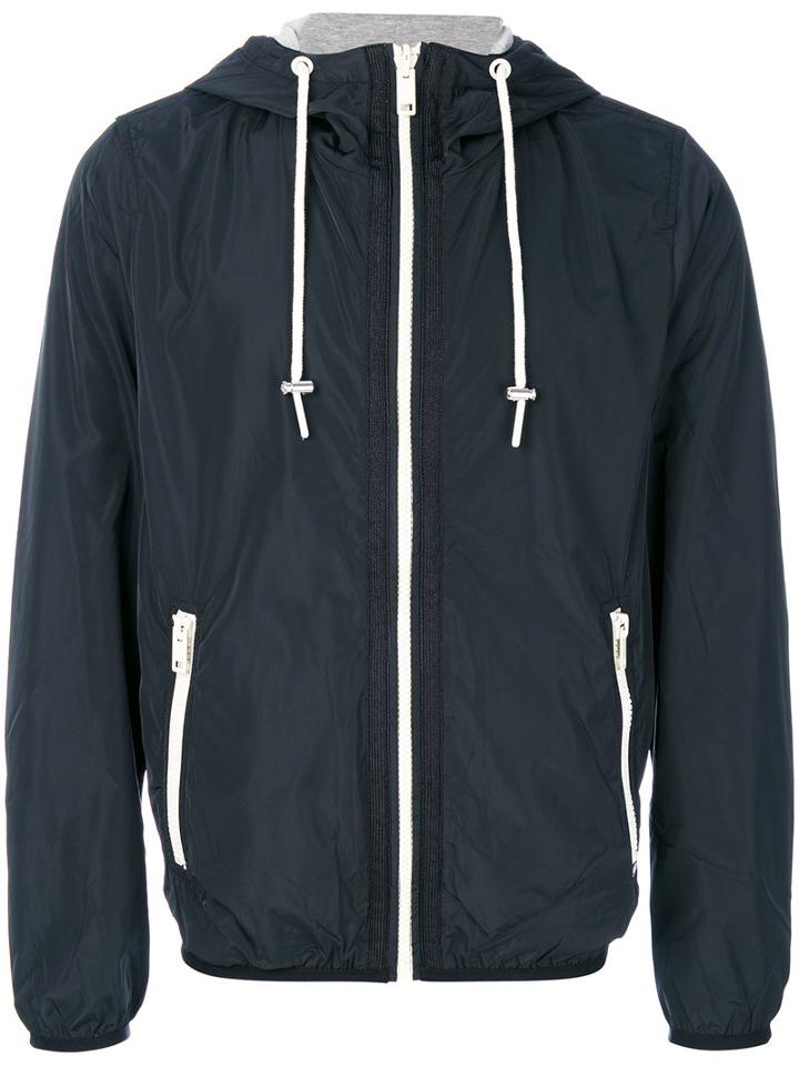 Diesel - Zip Pocket Hooded Jacket - Men - Cotton/polyester - Xxl, Black, Cotton/polyester