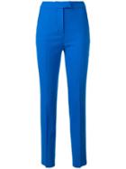 Giada Benincasa Tapered High-rise Trousers - Blue
