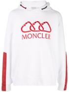 Moncler Logo Hoodie - White