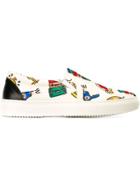 Au Jour Le Jour Slip-on Sneakers - White