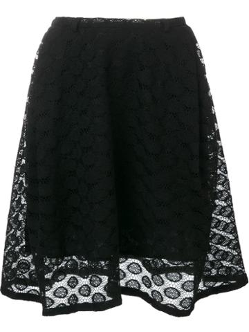 Peter Jensen Lace Overlay Skirt