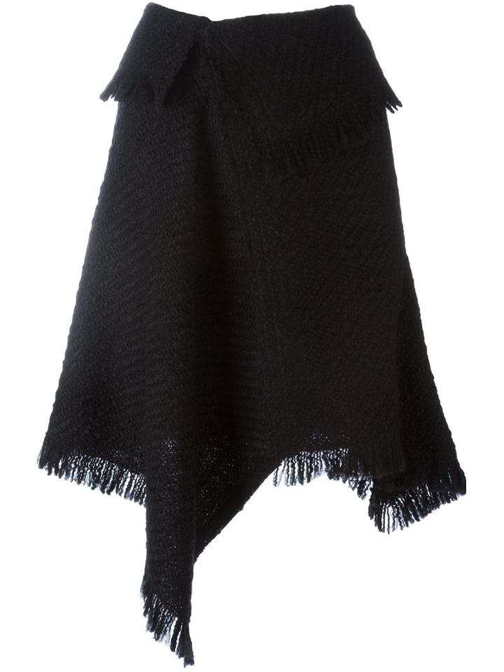 Isabel Marant Asymmetric Draped Skirt